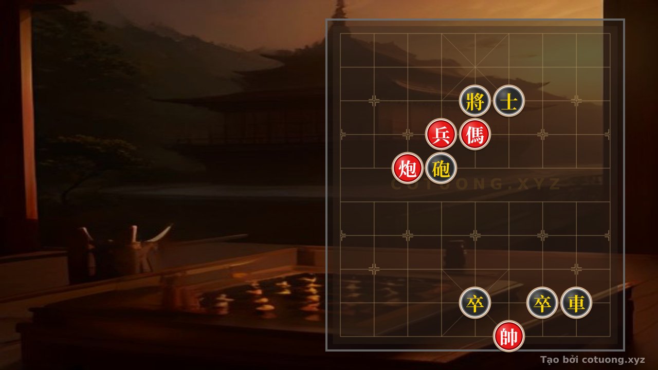 Thế cờ: The Secret of the Red Cannon, Horse, and Pawn: The Move That Crushes the Black Chariot in an Instant — Cờ Tướng Online