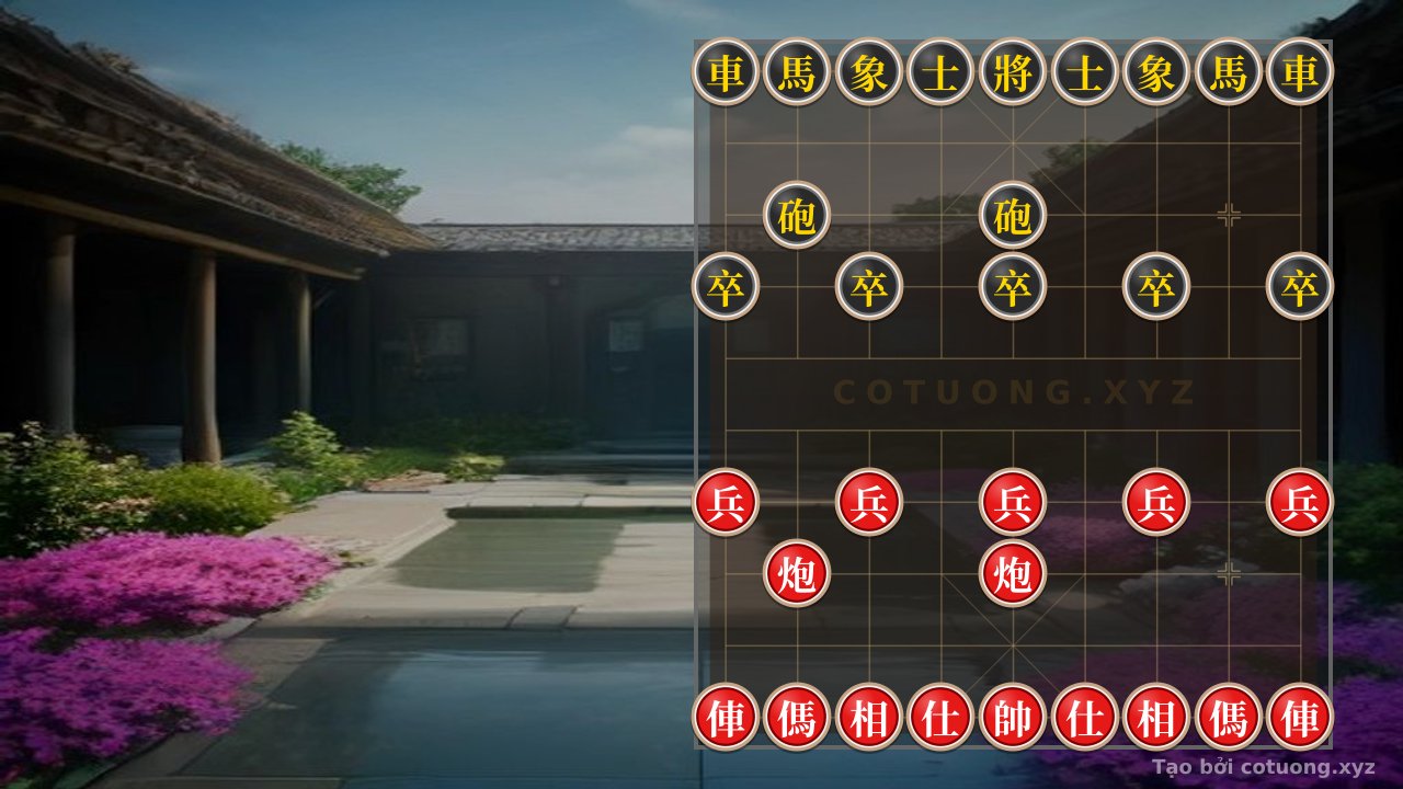 Thế cờ: Counterattacking Defense: Mastering the Red's Counterplay in the General's Gambit — Cờ Tướng Online