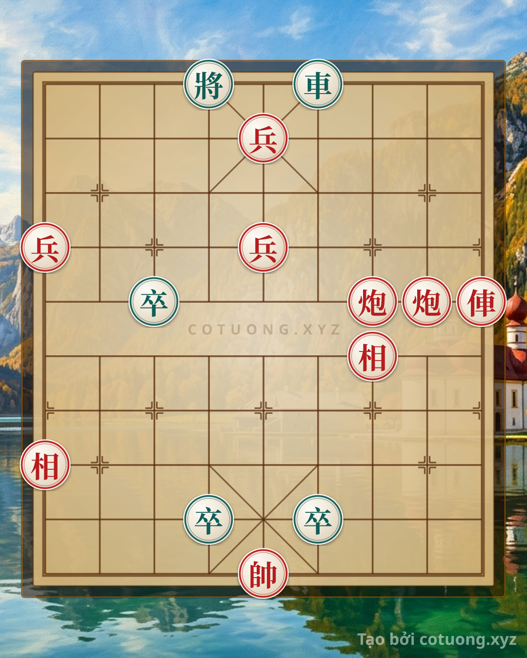 Challenge: Master Xiangqi Strategy: How the Red Rook and 2 Cannons Crush the Black 3 Pawns – The Unmissable Cannon-Snatching Maneuver - Can you solve it?