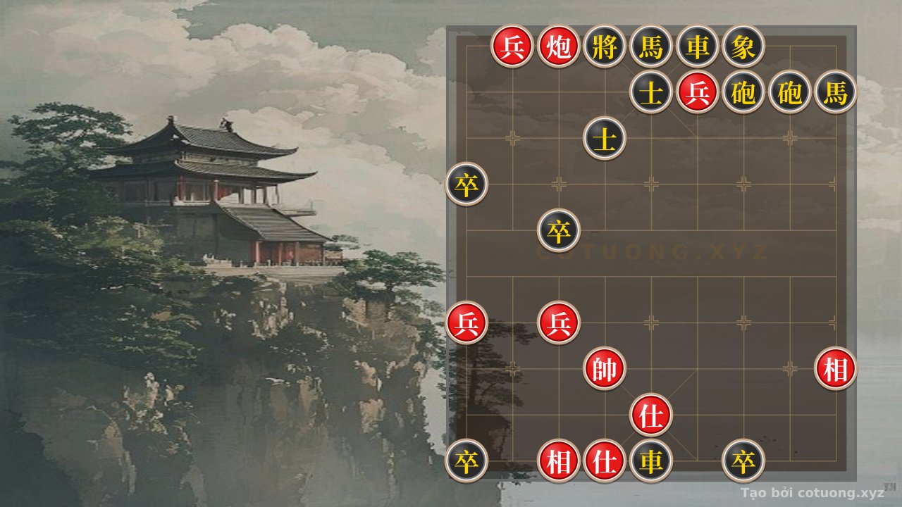Thế cờ: Playing Xiangqi against a super-hard AI: Defensive tactics against the double horse leg trap — Cờ Tướng Online