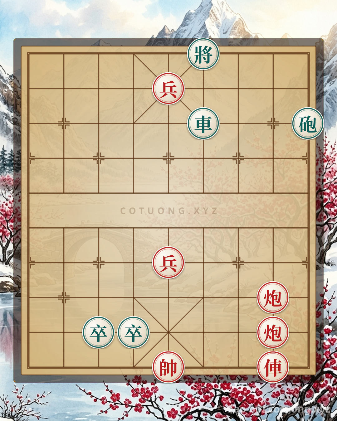 Challenge: Red Cannon's Piercing Strike: Elite Xiangqi Warfare - Position Analysis 5/10 - Can you solve it?