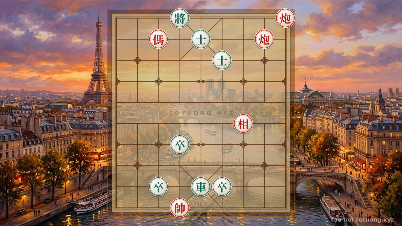 Thế cờ: Xiangqi (Chinese Chess) Formation 'Cannon Horse Intertwined': When Art Meets Battle on the Chessboard — Cờ Tướng Online