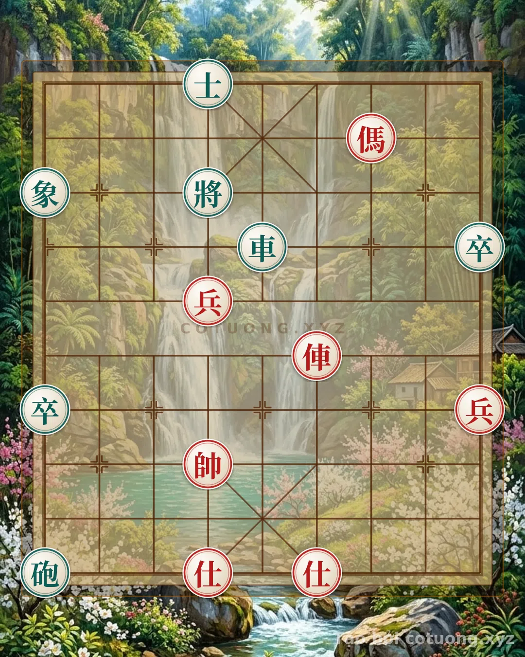 Thế cờ: The 'Chariot Checkmate' Formation - Defensive Strategies from Grandmaster — Cờ Tướng Online