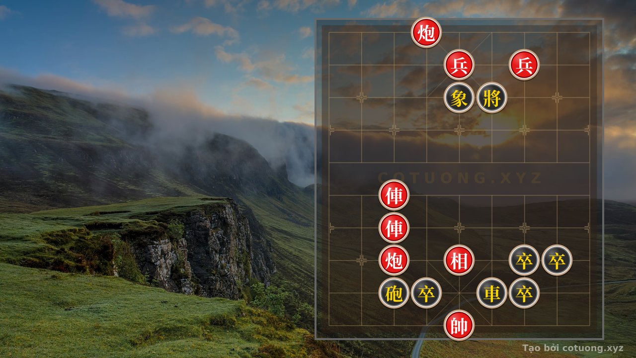 Thế cờ: Bloody Battle: Red Chariot Escapes Black General's Trap - Xiangqi Puzzle — Cờ Tướng Online