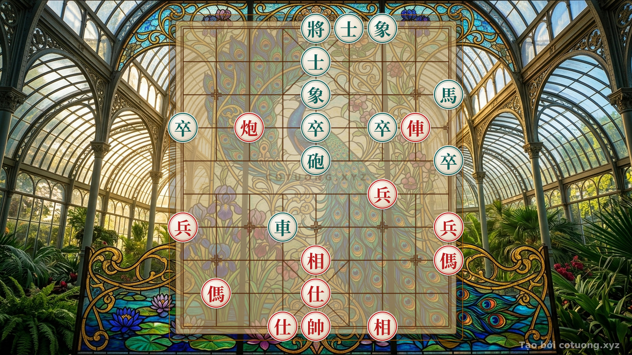 Thế cờ: Red General Chess: The Legend of the Red Cannon and Chariot, Victory in Every Heart — Cờ Tướng Online