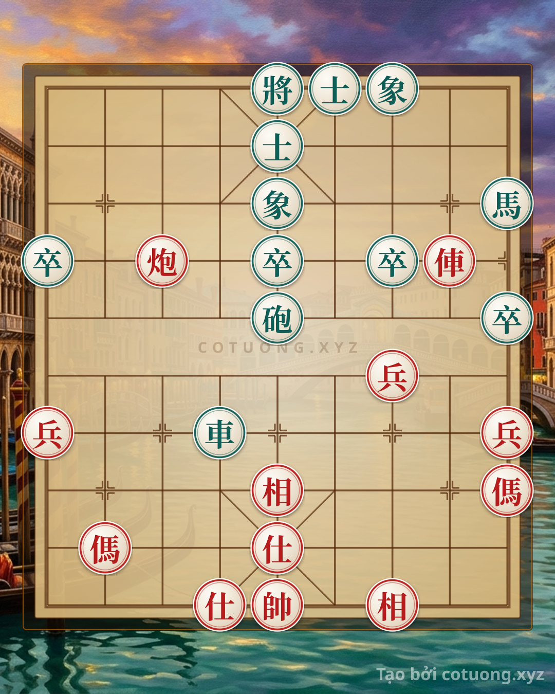 Challenge: Red General Chess: The Legend of the Red Cannon and Chariot, Victory in Every Heart - Can you solve it?
