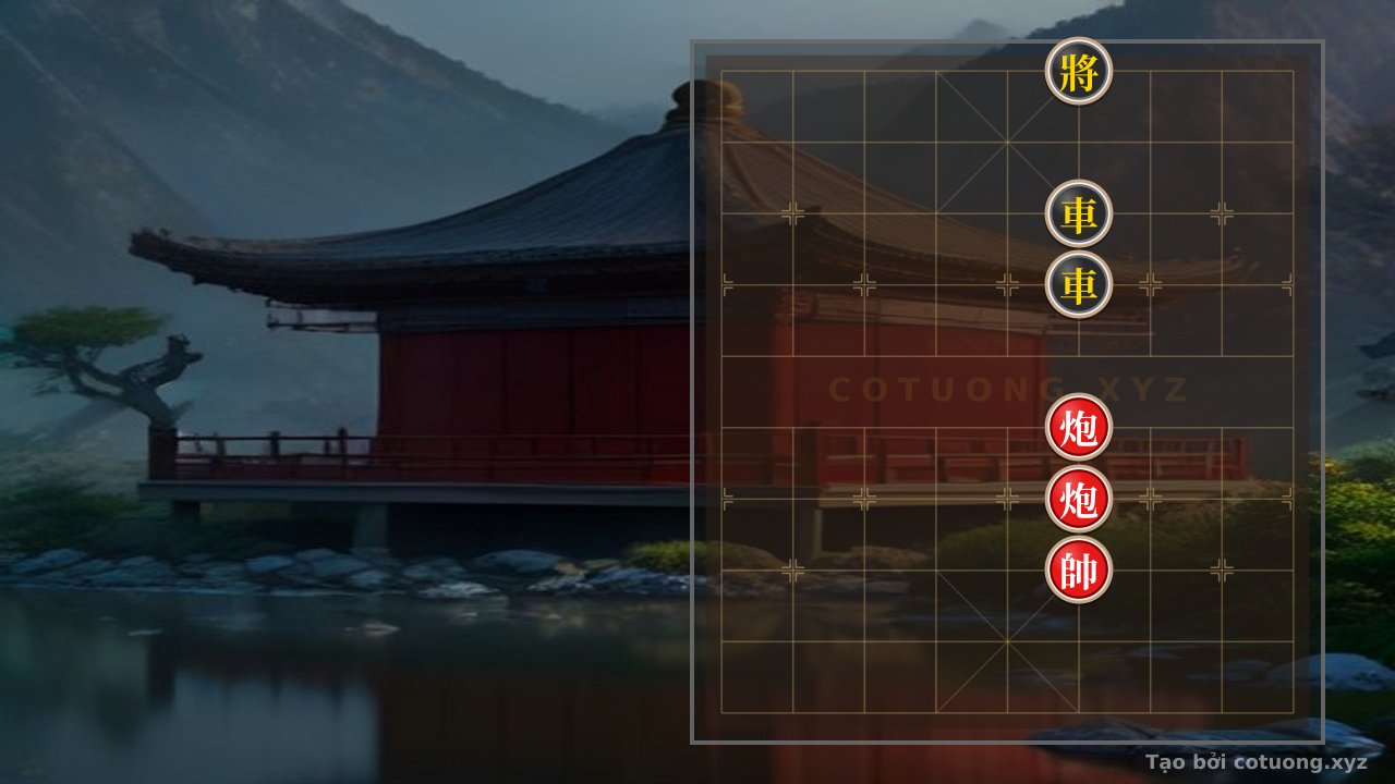 Thế cờ: The Secret to Winning in the Xiangqi (Chinese Chess) Position with Two Cannons vs. Two Chariots - Decisive Knowledge — Cờ Tướng Online