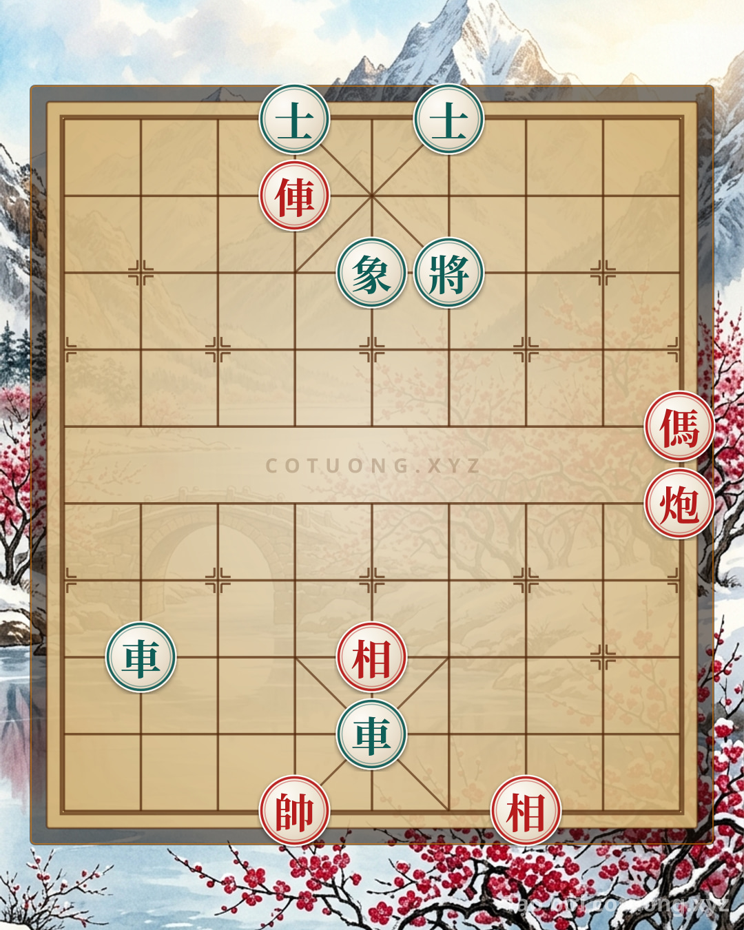 Challenge: Red General vs Black: Mastering the Rook Thrust and Cannon Strike - Can you solve it?