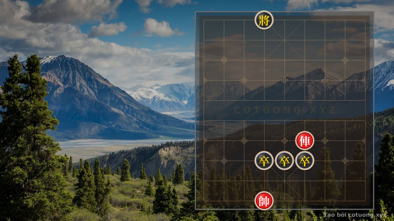 Thế cờ: The Lone Red Chariot: Checkmate in 3 Moves — Cờ Tướng Online