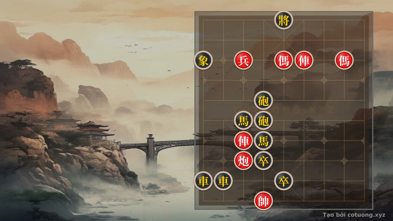 Thế cờ: Ultimate Xiangqi Mastery: When 2 Chariots, Cannons, 2 Horses, and Pawns Crush 2 Chariots, 2 Cannons, 2 Horses, 2 Pawns, and Elephants - Unmissable Endgame #16b0 — Cờ Tướng Online
