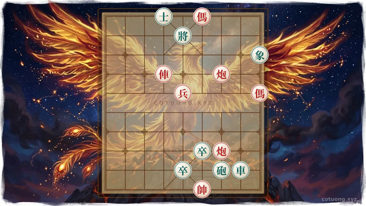 Challenge: Chariot File 6, Knight File 4, and Pawns besiege General File 5 - Can you solve it?