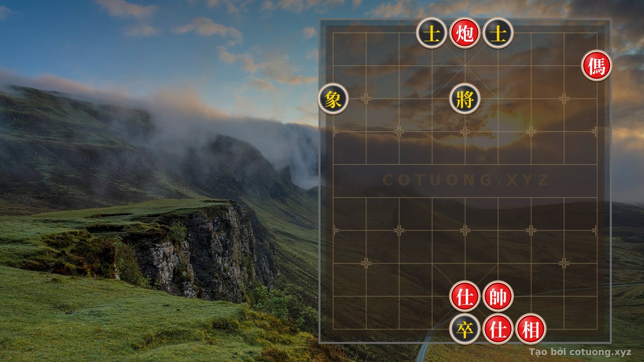 Thế cờ: The 'Red Cannon Exposed at 5th Rank, 10th File' Trap - Newest Xiangqi Strategy — Cờ Tướng Online