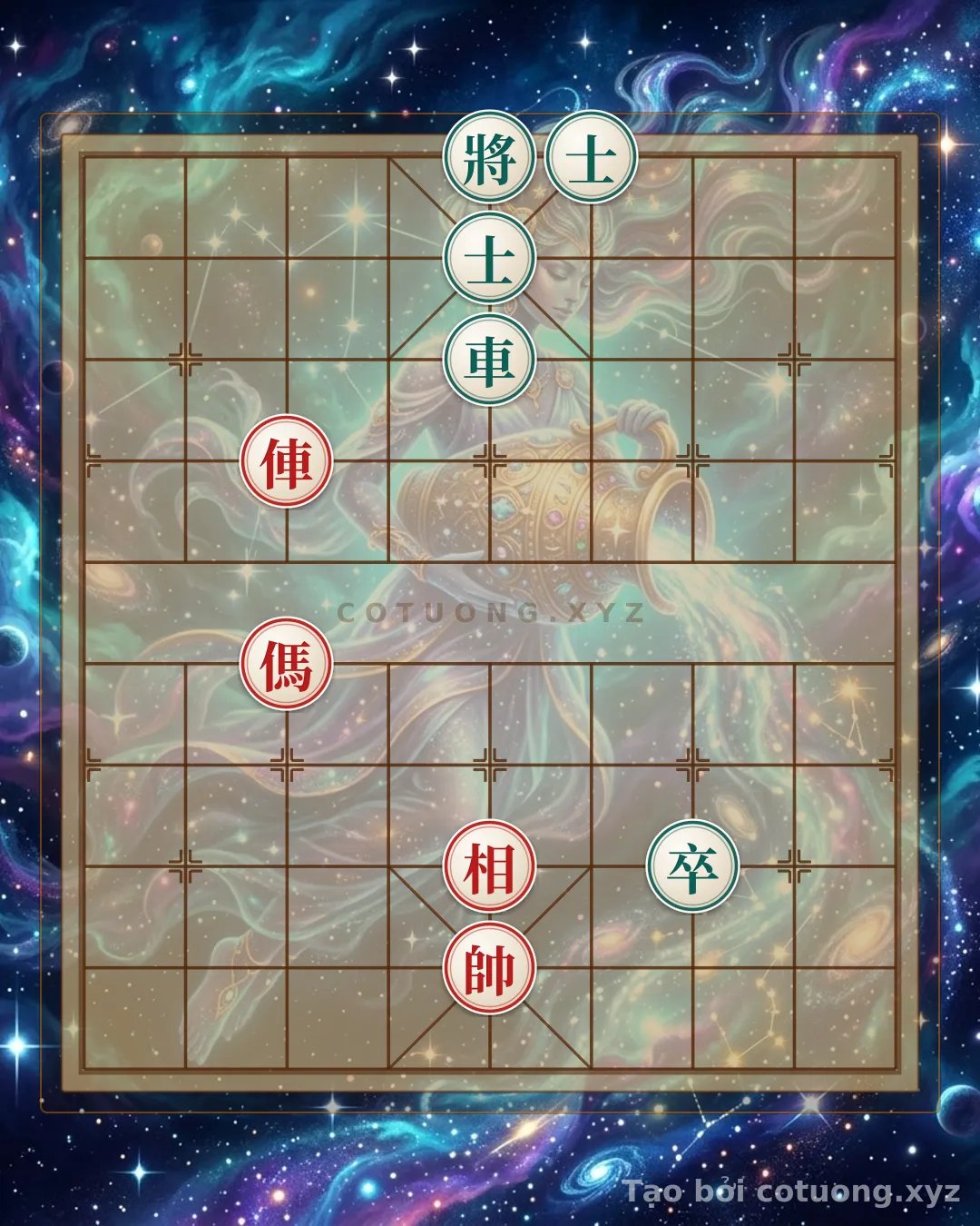 Challenge: Red Rook Charges Straight into the Black Advisor's Trap: The 'King Lost' Ambush in Xiangqi - Can you solve it?