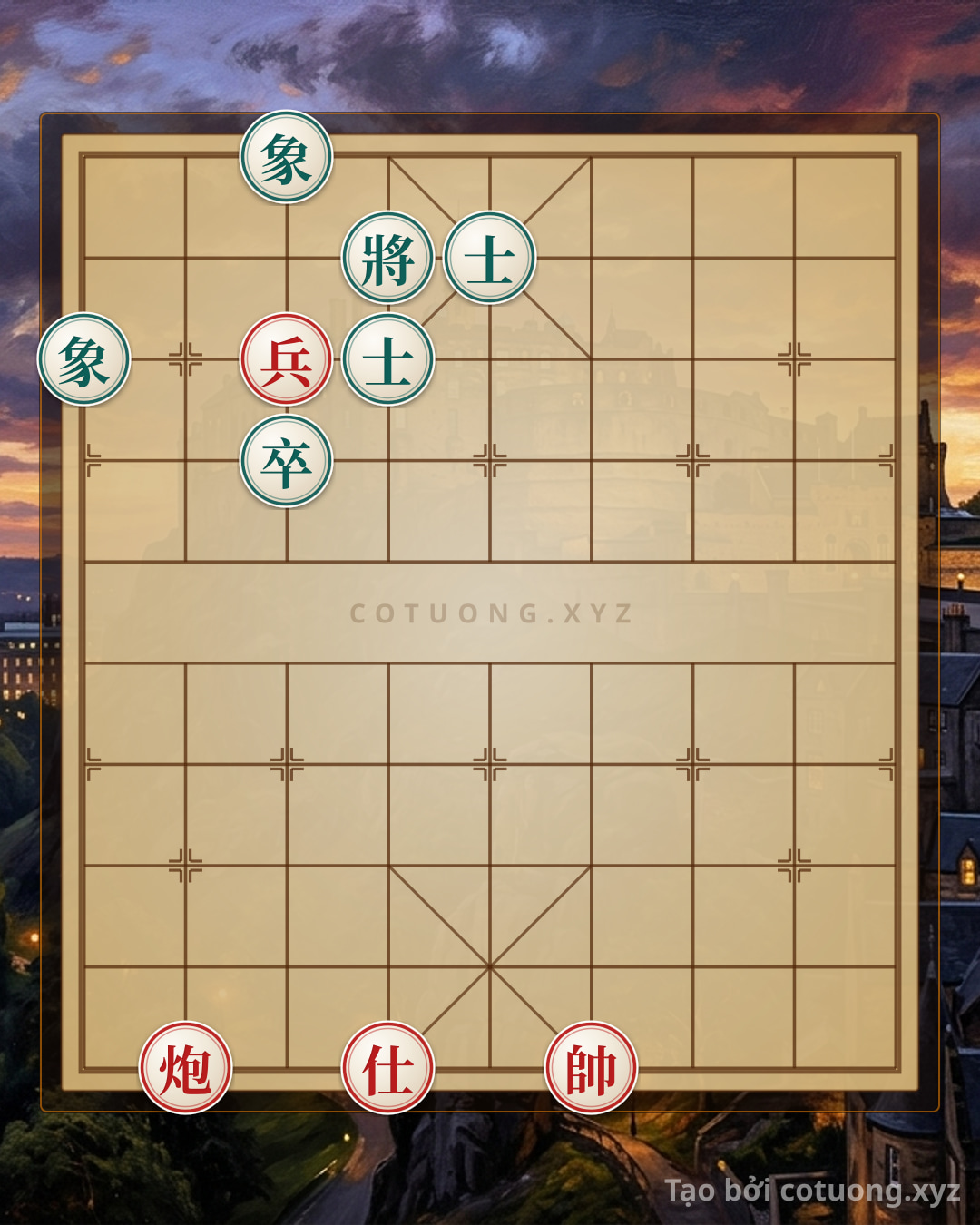 Challenge: Defensive Counterattack Strategy: Neutralizing the Red's Attack in the 'Black Bishop on File 3' Formation - Can you solve it?