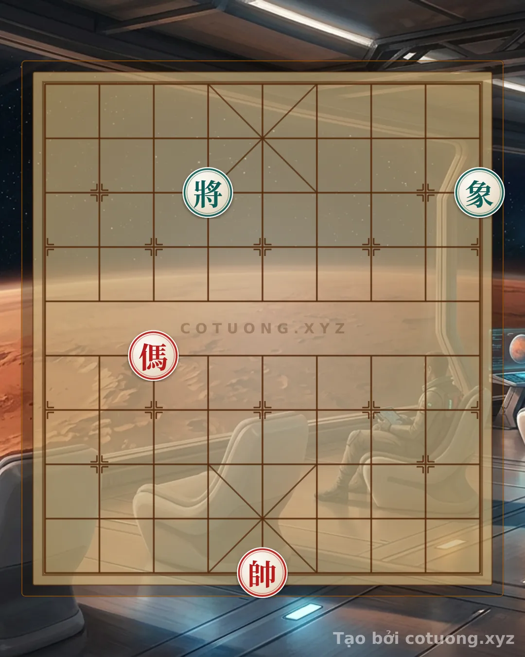 Challenge: Red Horse's First Move: The Sacrifice Strategy in Xiangqi - Can you solve it?
