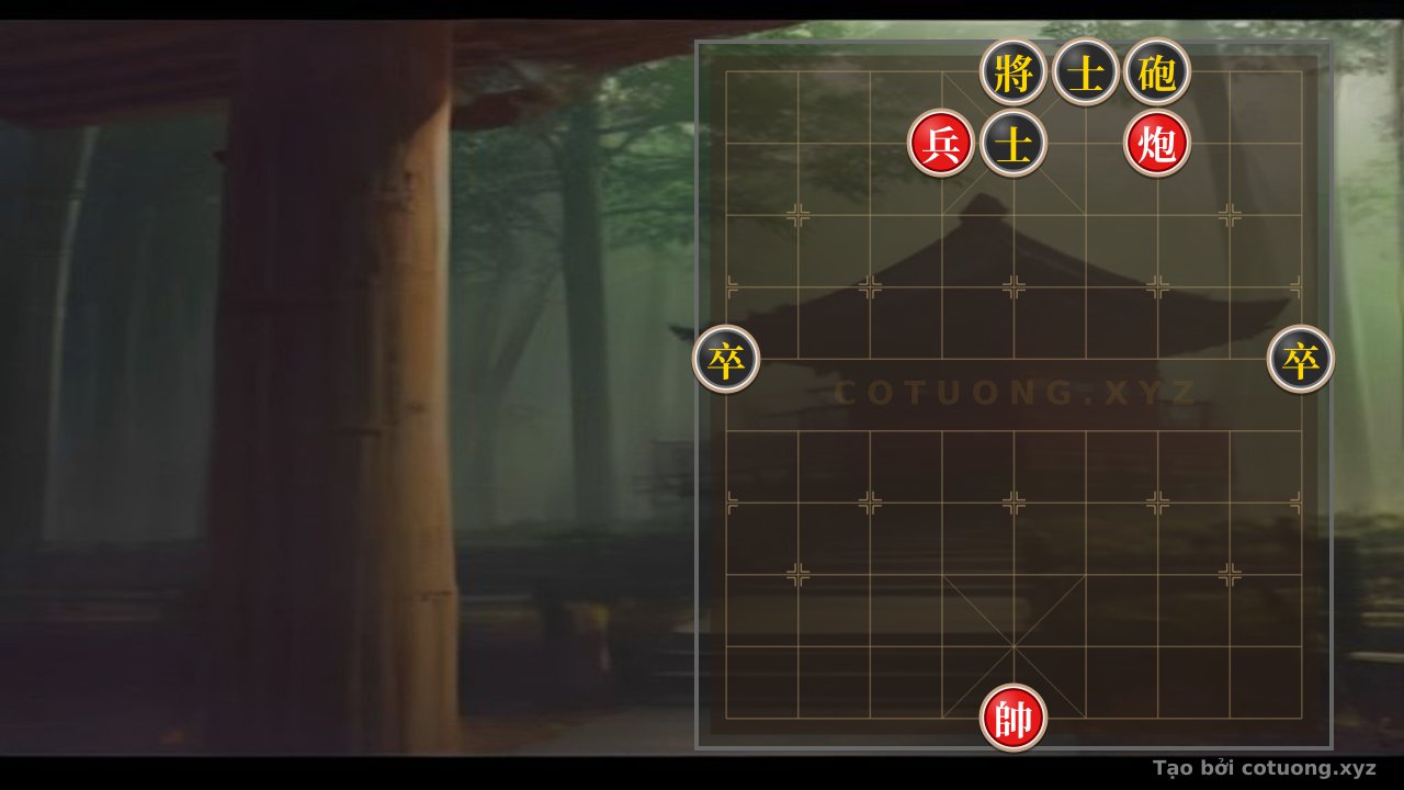 Thế cờ: Mastering Endgame: Cannon Pawn Exchange Cannon 2Pawns 2Advisors - Winning Strategy — Cờ Tướng Online