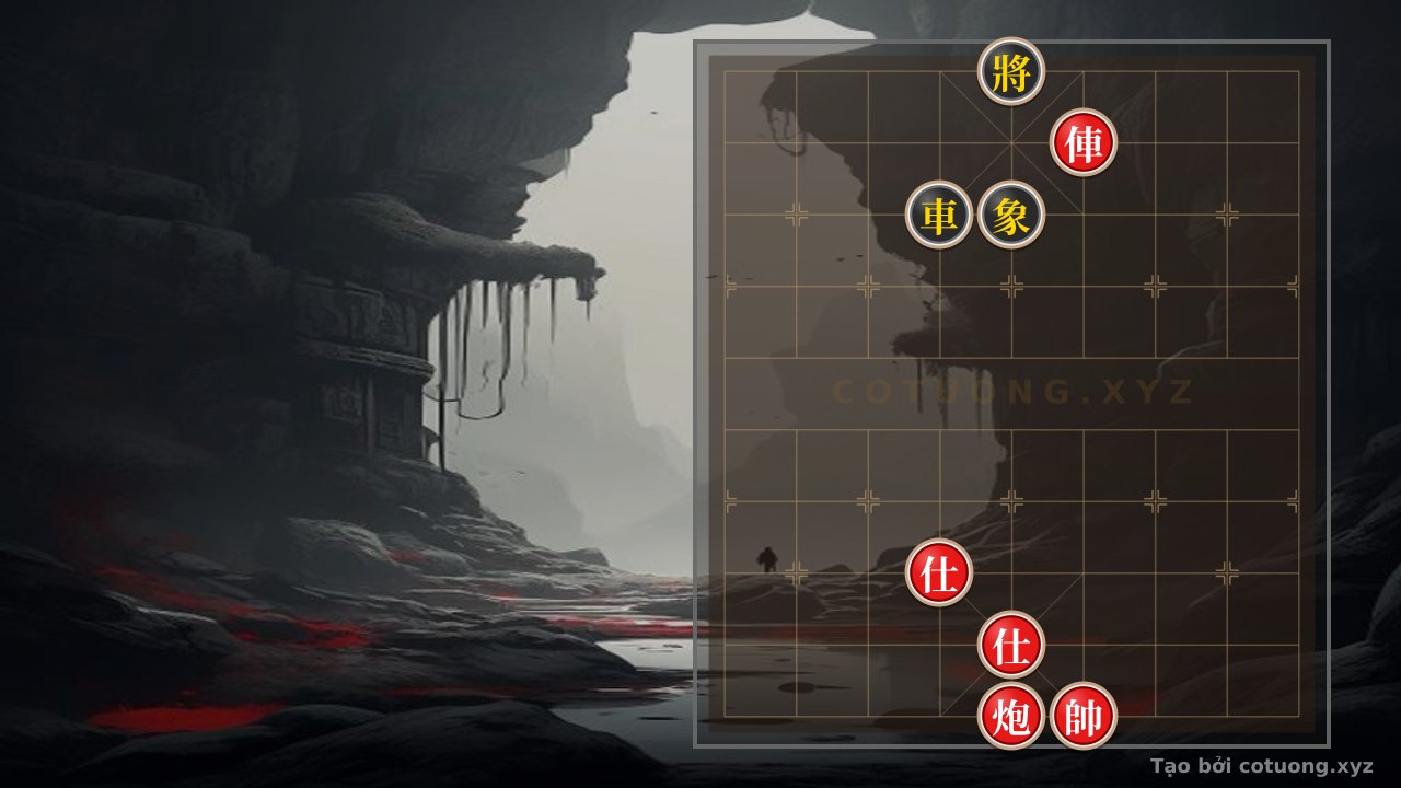 Thế cờ: Red General's Victory: The Strategy of Black Chariot and Empty Cannon in Critical Xiangqi Positions — Cờ Tướng Online