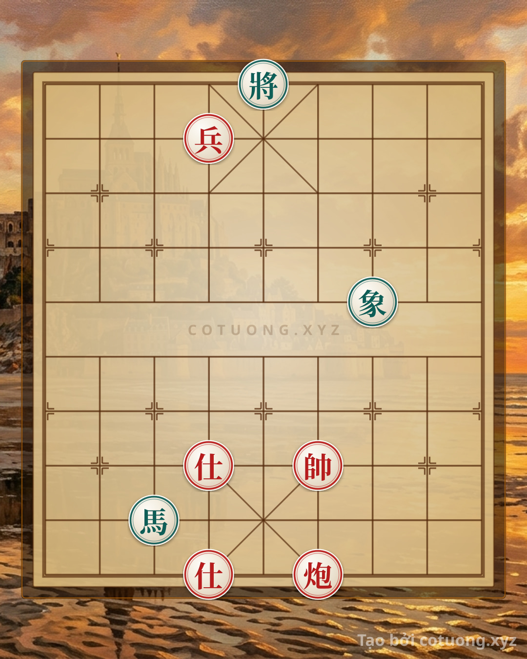 Challenge: Xiangqi: Strategic Checkmate from the Red's Opening - Can you solve it?