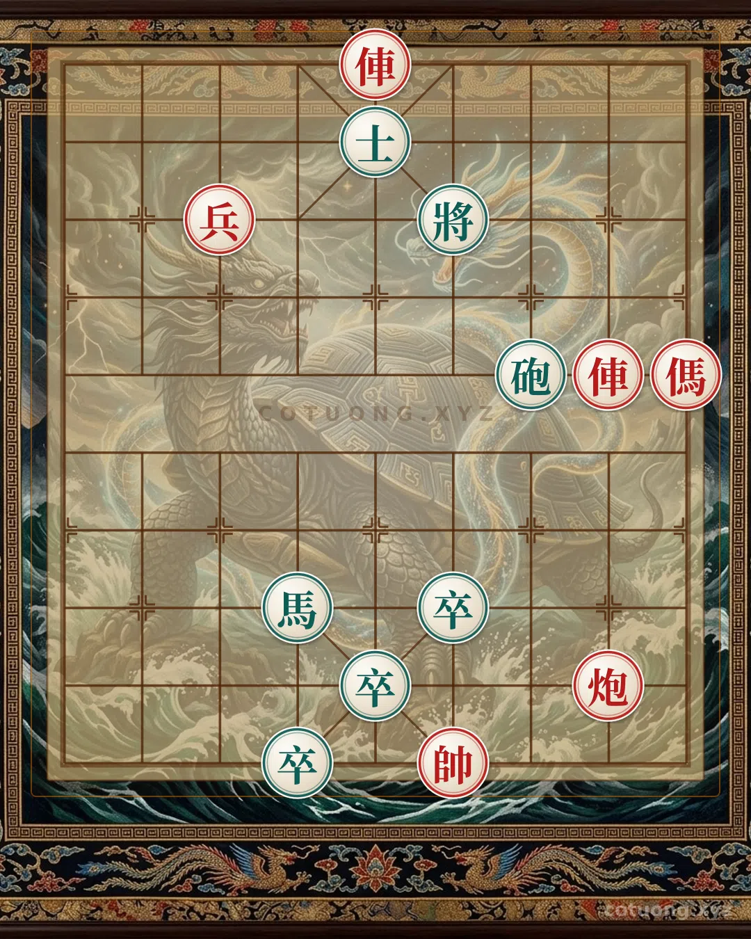 Thế cờ: The 'Double Chariot Killing the General' Formation: When the Chessboard Becomes an Invisible Blade — Cờ Tướng Online