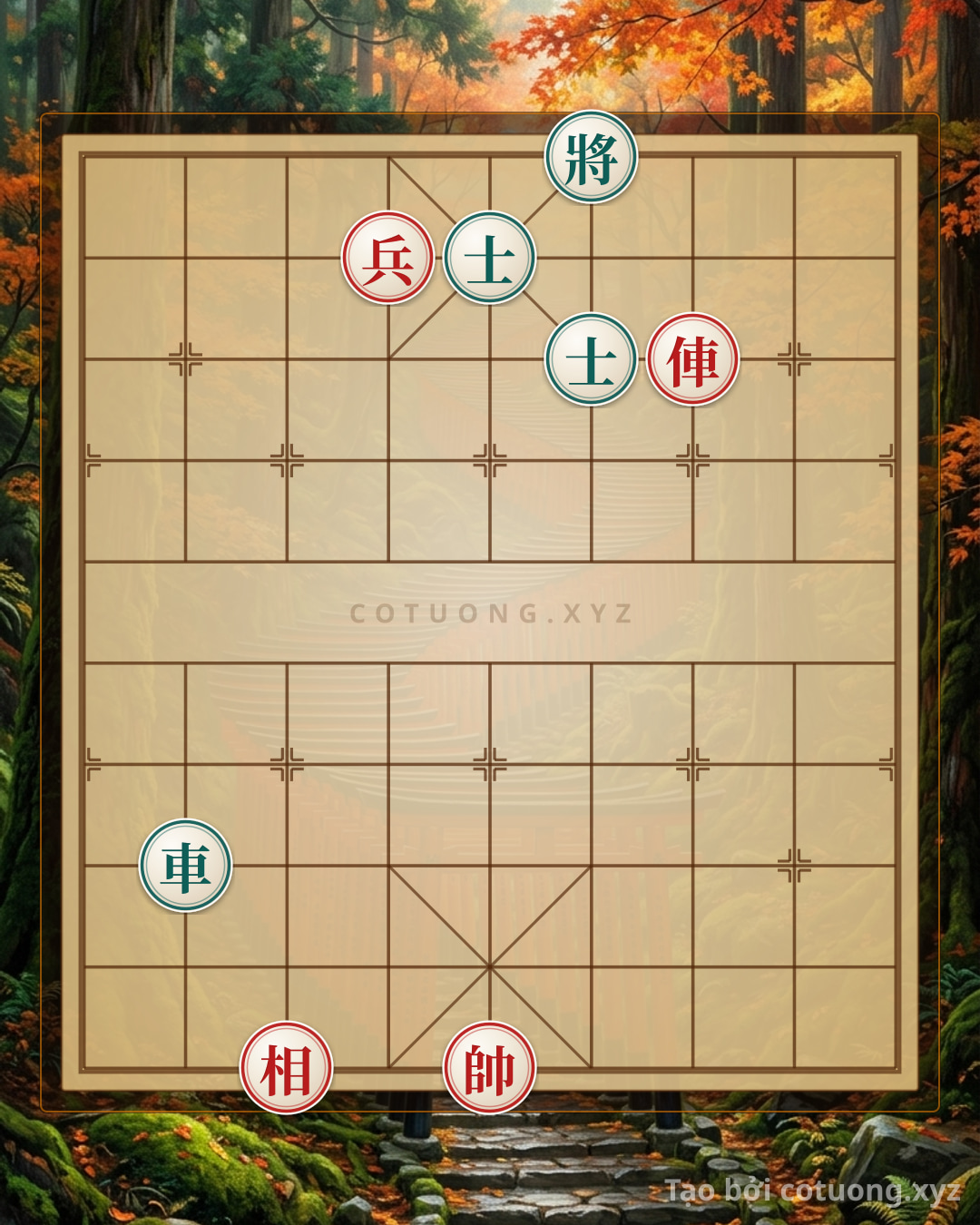 Challenge: Red Pawn 'Kicks' Black Advisor: Brutal Tactics in Xiangqi - Can you solve it?
