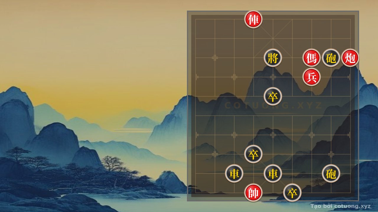 Thế cờ: Red Side: *King Bạch Đằng* Pierces the *Cannon and Drum Crowd* – The 'Eight Elders' Strategy of the Time Army! (Play Like a Historical Battle) — Cờ Tướng Online