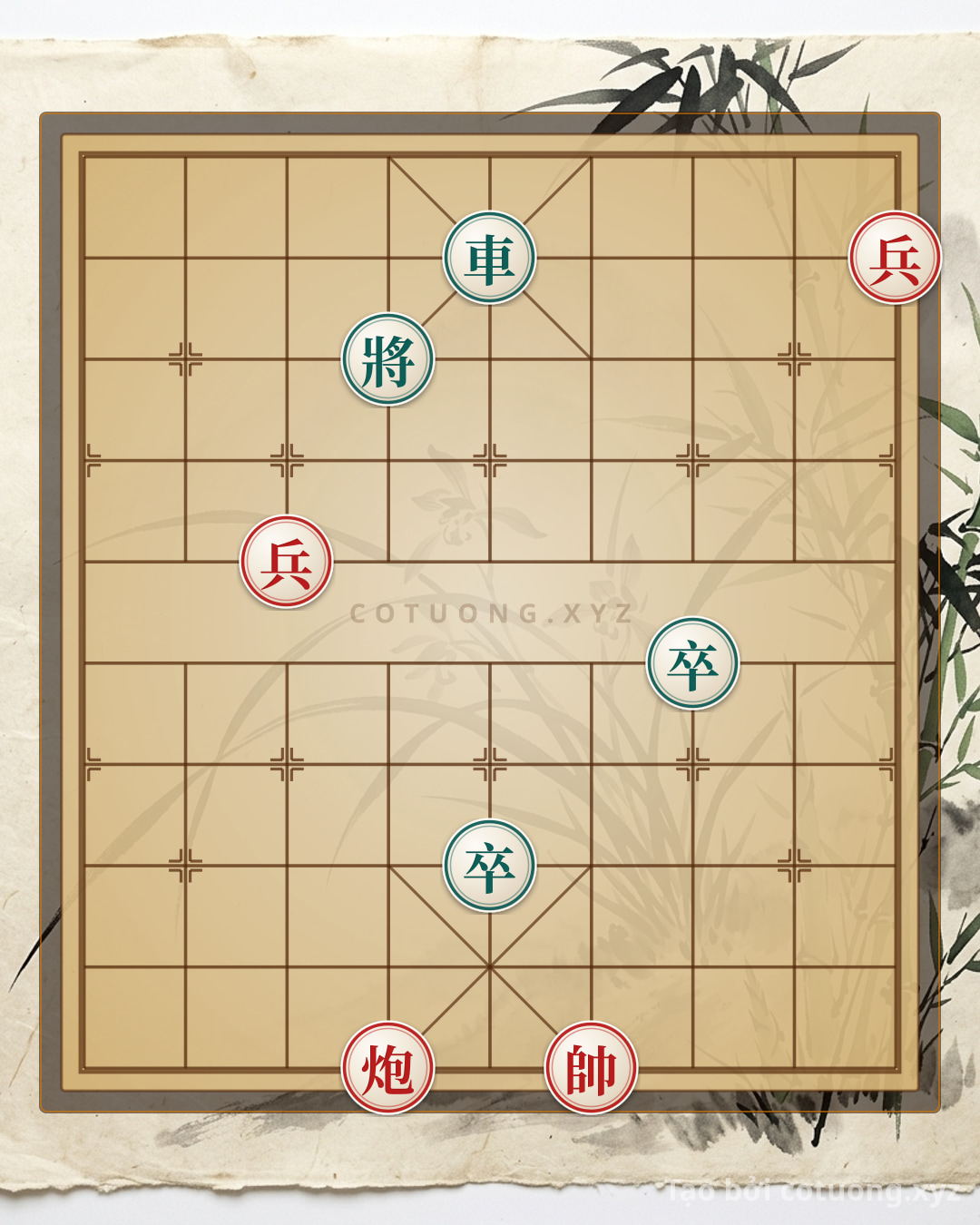 Thế cờ: Xiangqi: Black's Tactical Victory - Black Chariot Traps Red Cannon — Cờ Tướng Online