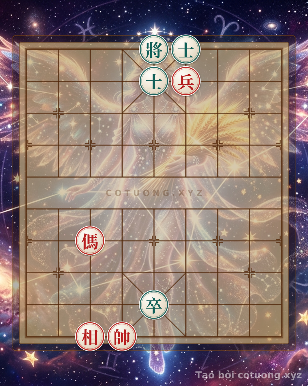 Thế cờ: Xiangqi: The Secret to Breaking the Red Siege When the Black General is Trapped — Cờ Tướng Online