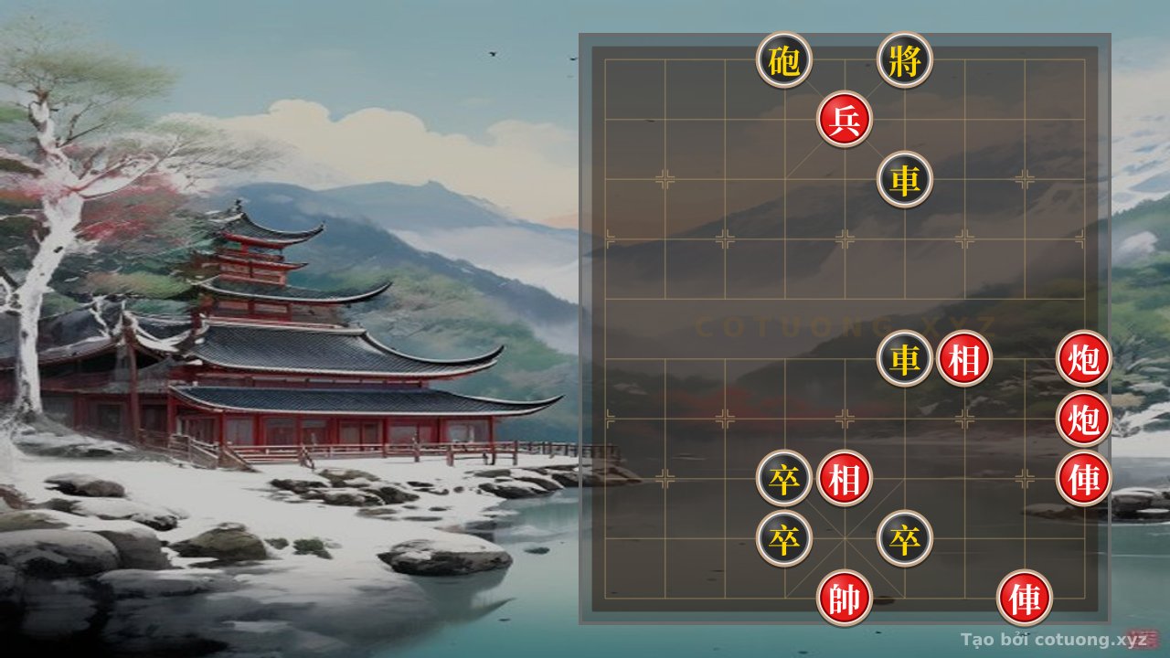 Thế cờ: Red General's First Move: Victory Begins with the Opening — Cờ Tướng Online