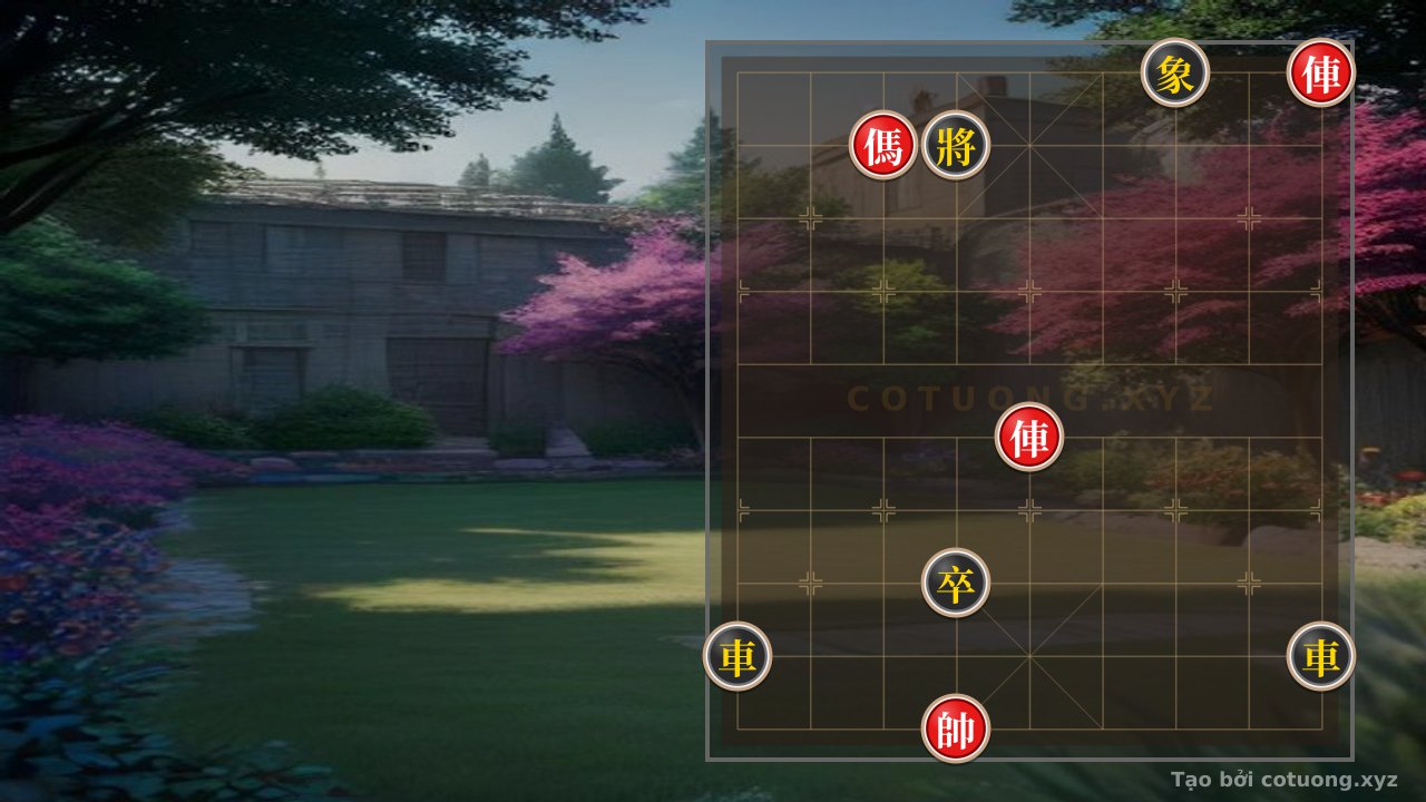Thế cờ: Xiangqi: The Strategy of Defeating Black with 2 Rooks and 1 Horse — Cờ Tướng Online