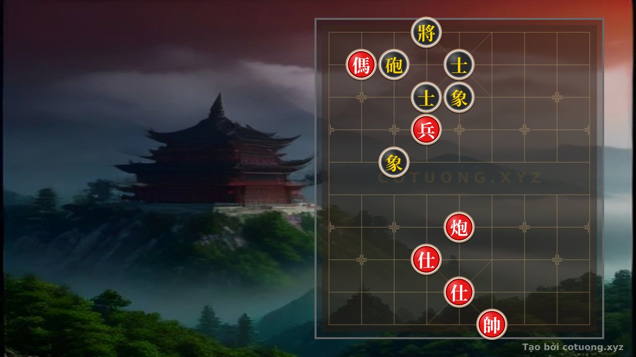 Thế cờ: Psychological Warfare in the 'Red Cannon on File 5, Rank 4' Formation - Strong Defensive Strategies — Cờ Tướng Online