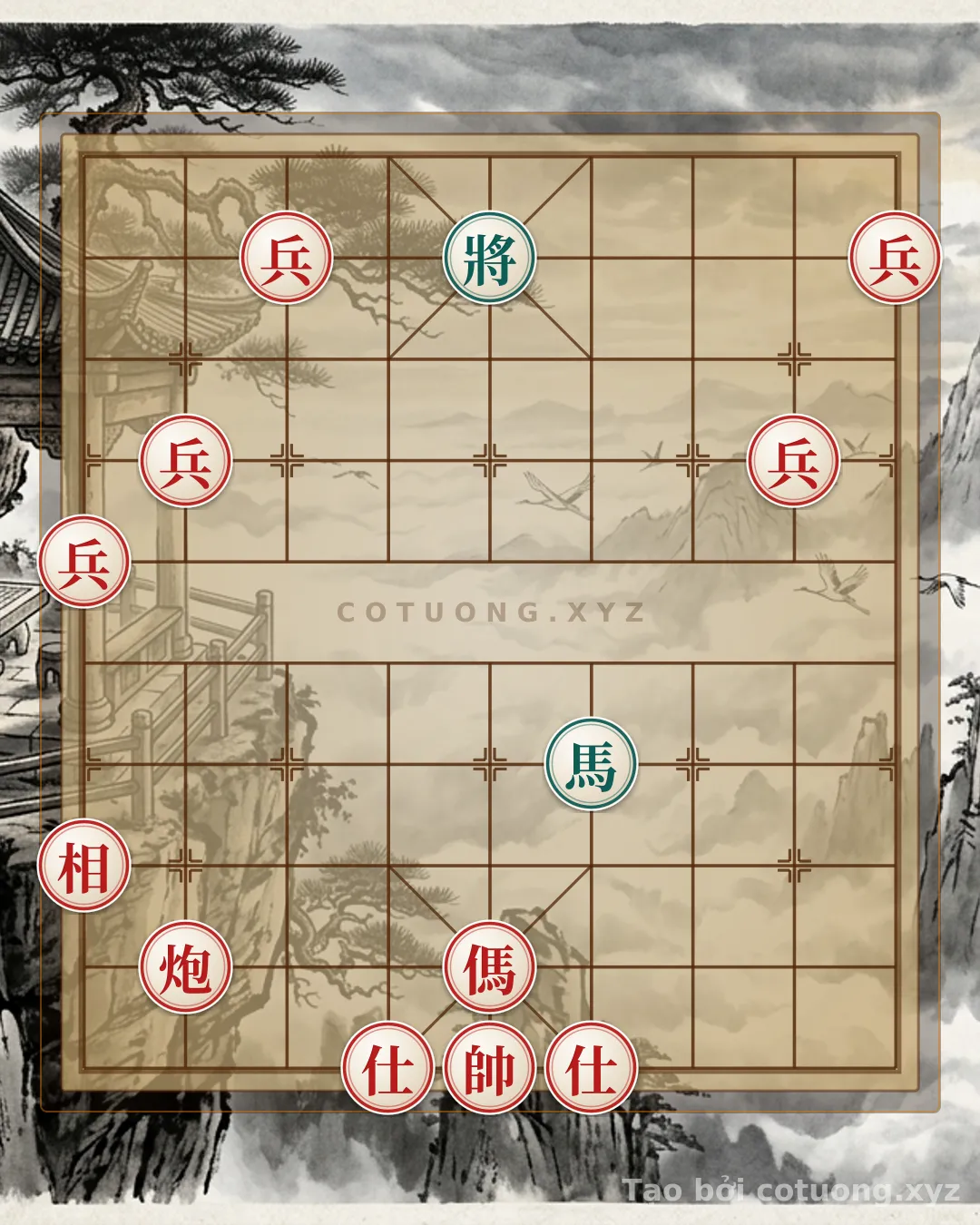 Challenge: Mystic General's Chess: Piercing the Black Trap in the Red Camp - Can you solve it?