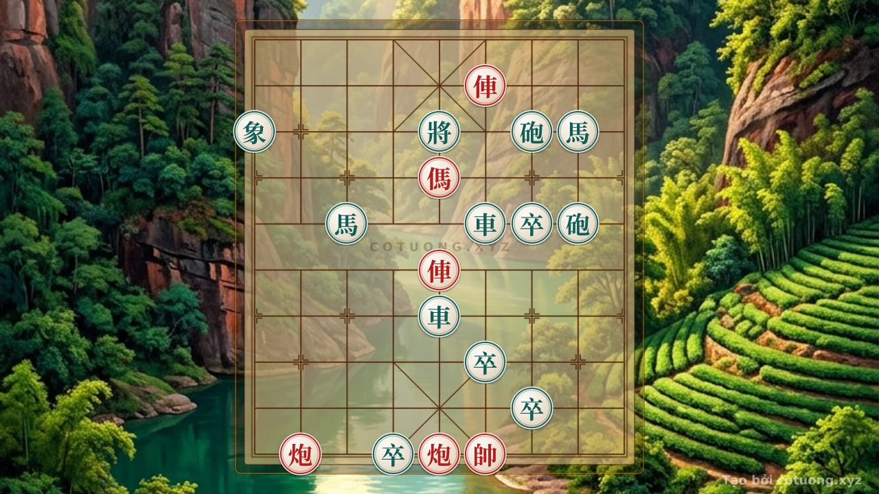 Thế cờ: The Art of Reversing the Tide in Xiangqi: Decoding the 2 Rooks 2 Cannons Horse Battle - When a Discarded Piece Becomes a Counterattacking King — Cờ Tướng Online