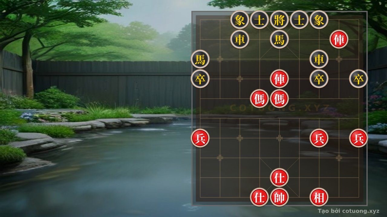 Thế cờ: Xiangqi: Duel of the Twin Horses - Any Strategy Sorcerer — Cờ Tướng Online