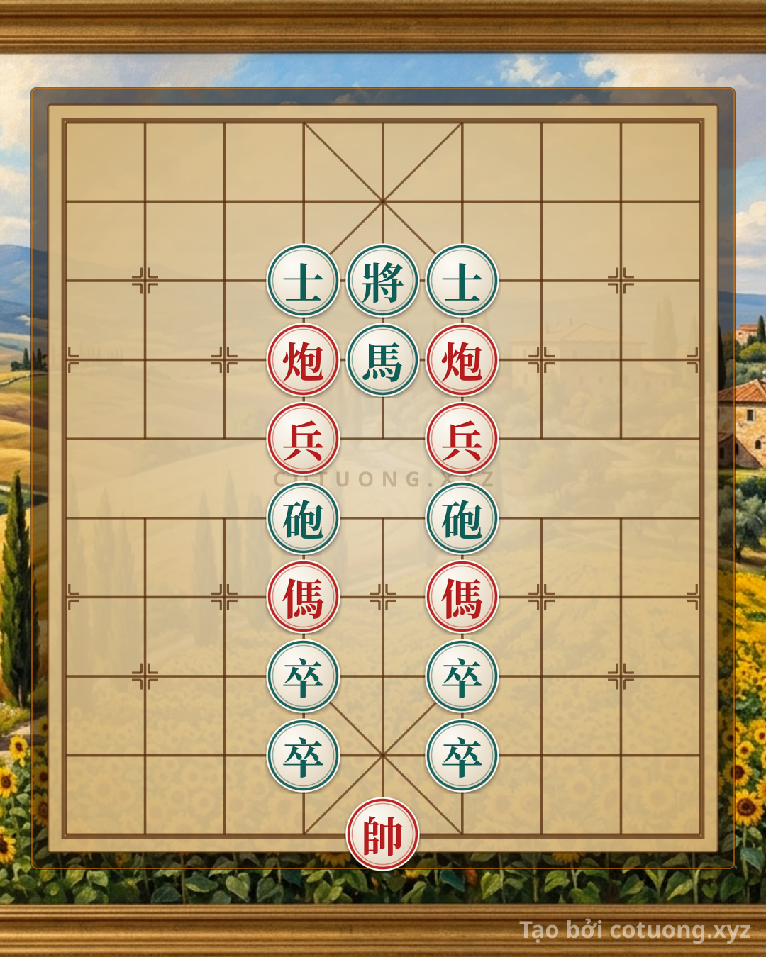 Challenge: Peak of the Endgame: 2Cannons 2Horses 2Pawns vs. 2Cannons Horse 4Pawns 2Advisors - Survival Tips for Red - Can you solve it?
