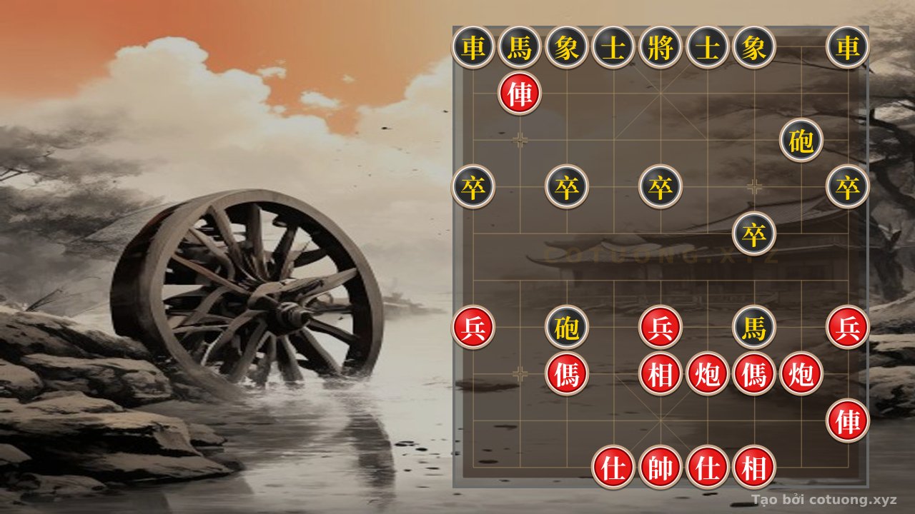 Thế cờ: Xiangqi Pro Tips: 2Rooks 2Cannons 2Horses 3Pawns vs. 2Rooks 2Cannons 2Horses 5Pawns - A 5-Star Formation — Cờ Tướng Online