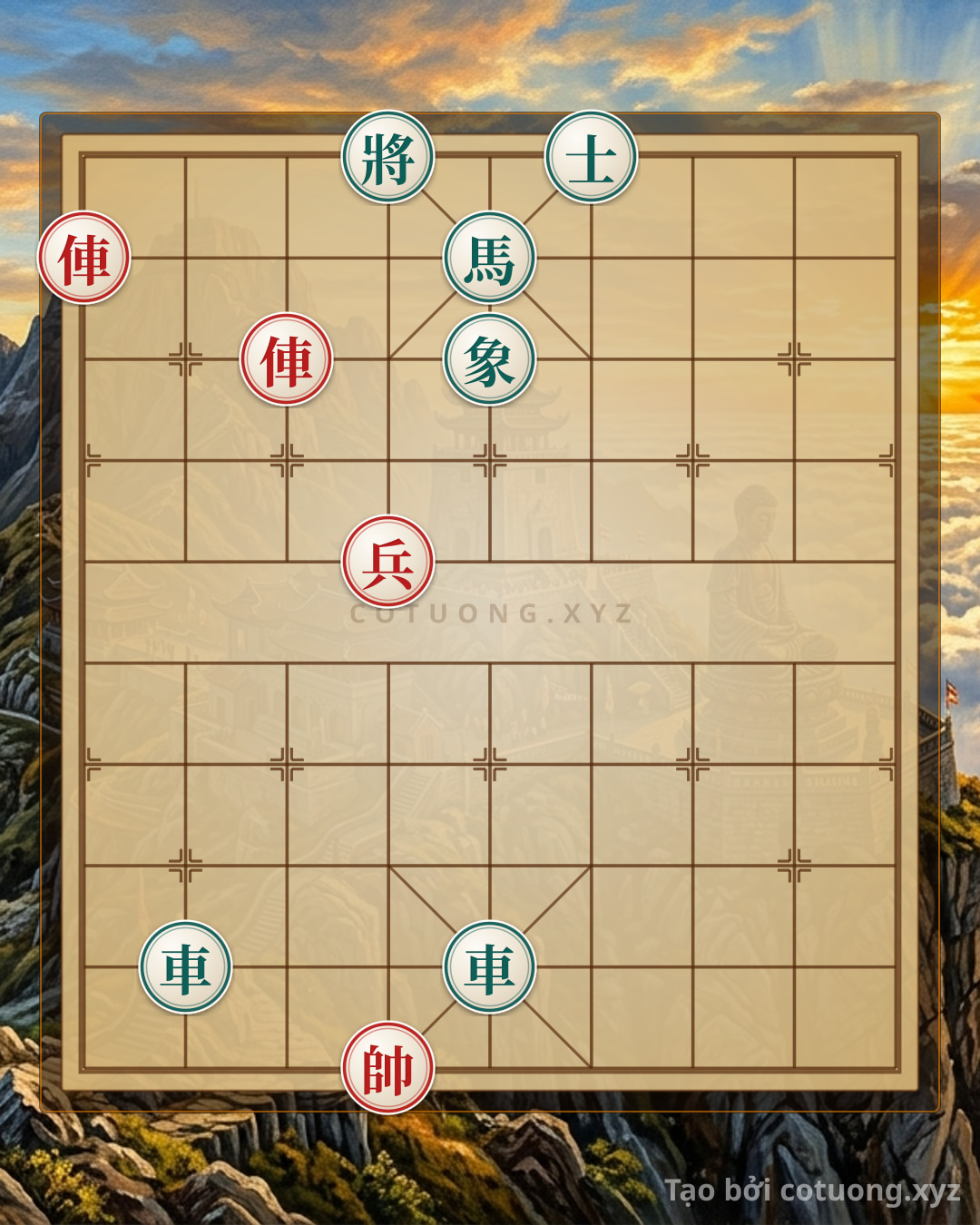 Challenge: Red Chess: 'Chariot's Straight Strike' Tactics to Capture Black Chariot in 5 Moves - Can you solve it?