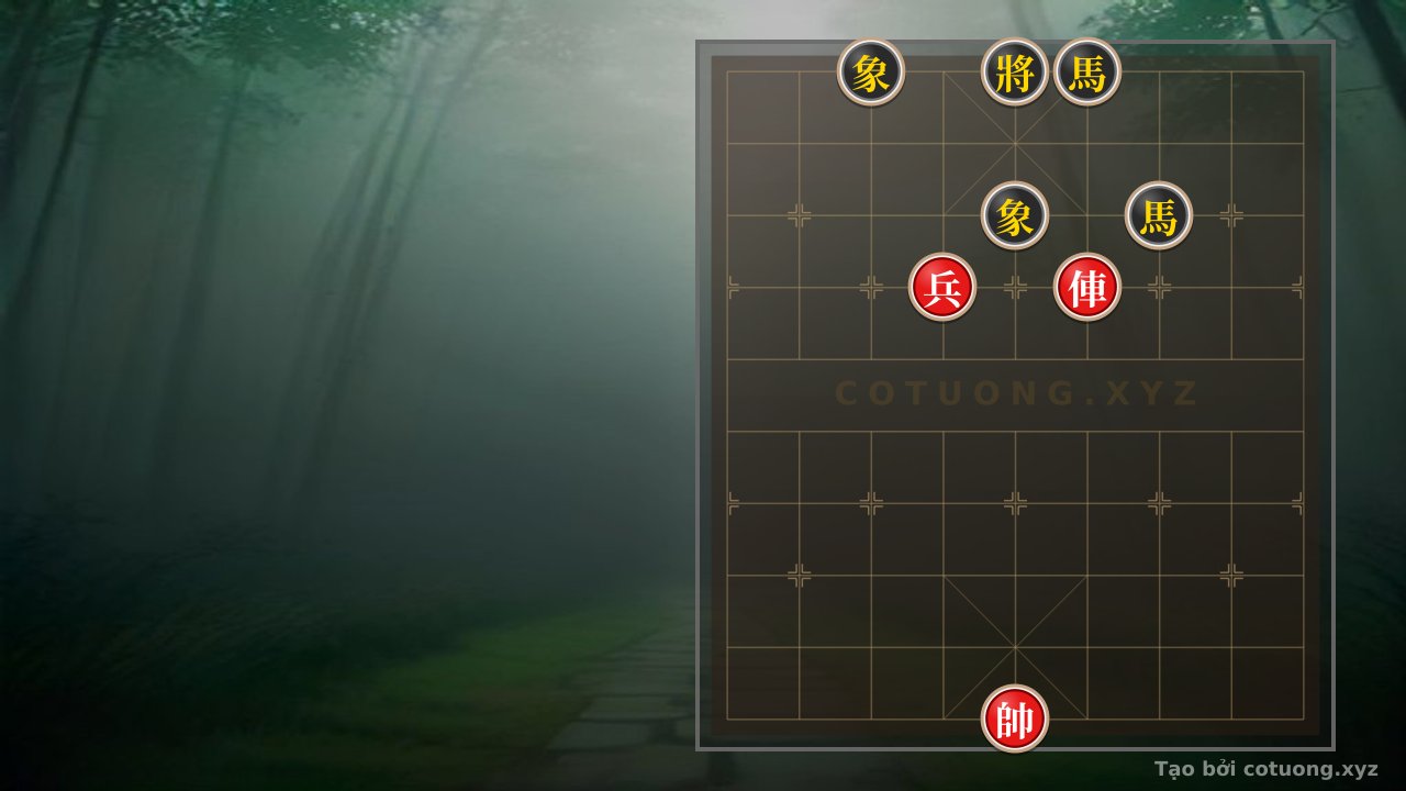 Thế cờ: The Assassin on the Chessboard - Red and Black in the Golden Battle — Cờ Tướng Online