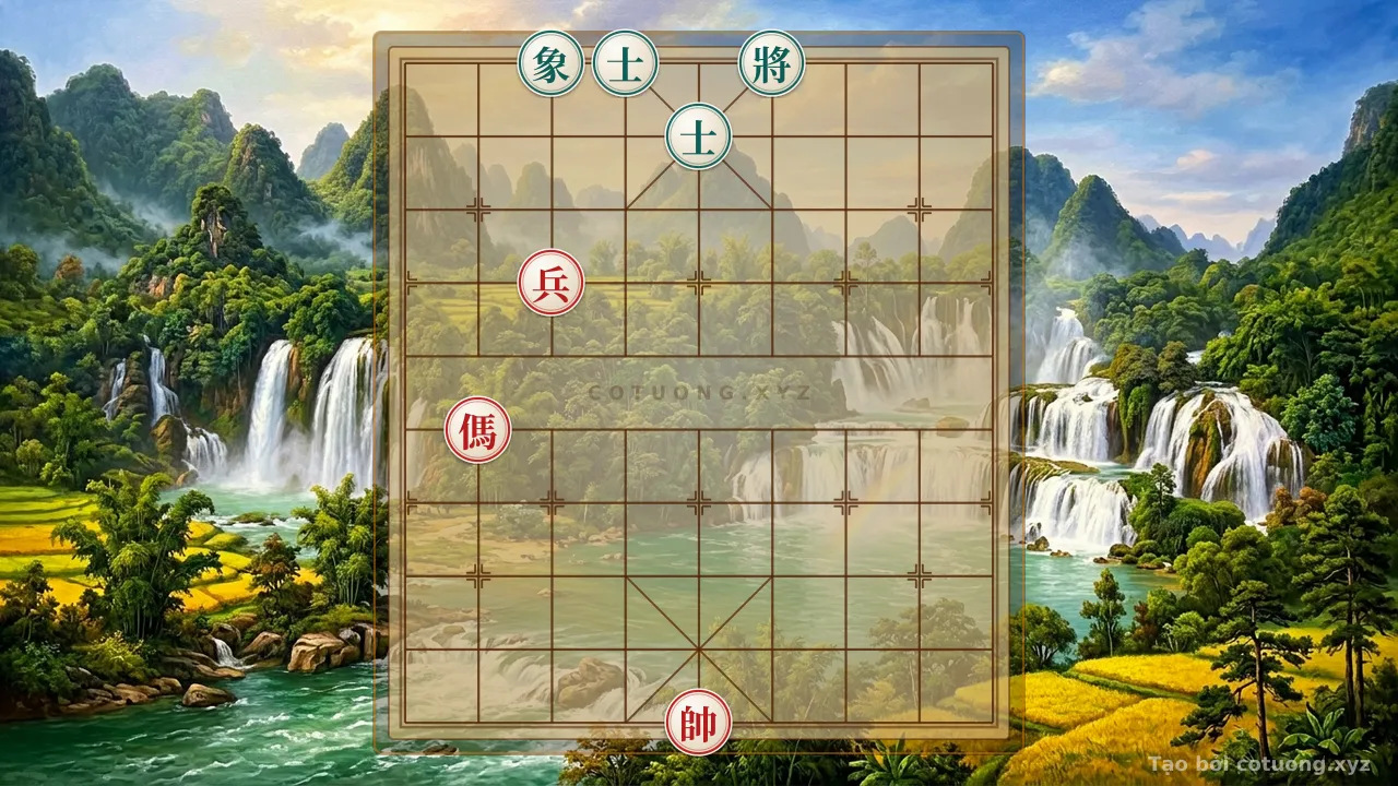 Thế cờ: Xiangqi: The Red Strategy Crushes Black in 4 Moves - Unmatched Tactics — Cờ Tướng Online