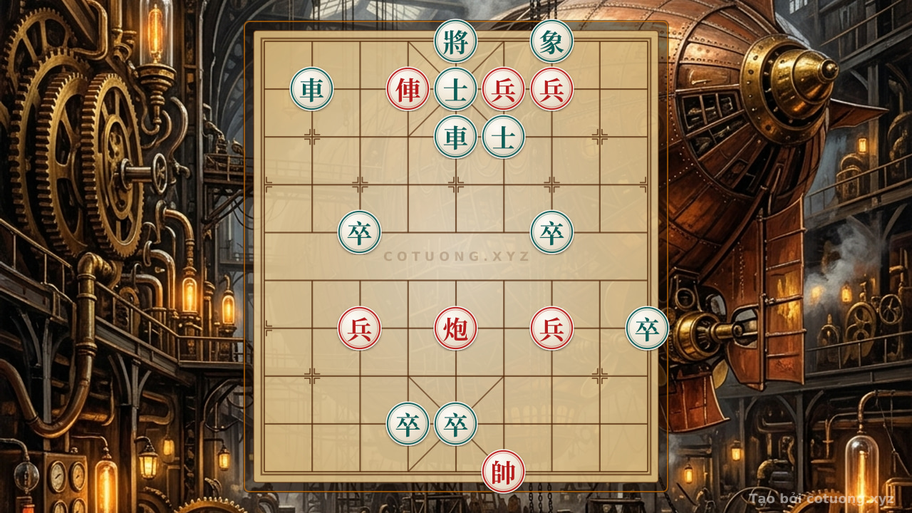 Thế cờ: Red General Chess: Strategy for Rook and Cannon Play from the Opening — Cờ Tướng Online