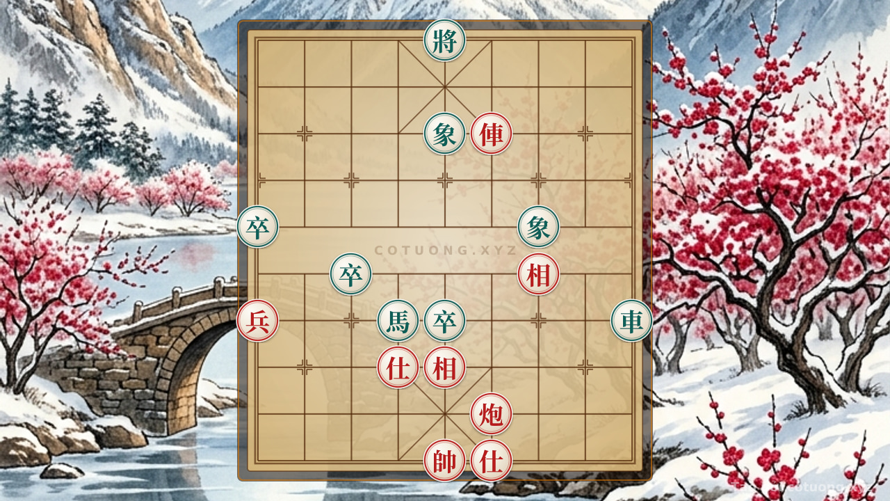 Thế cờ: Psychological Pressure in Xiangqi Battles: The Perspective of the Red Rook — Cờ Tướng Online