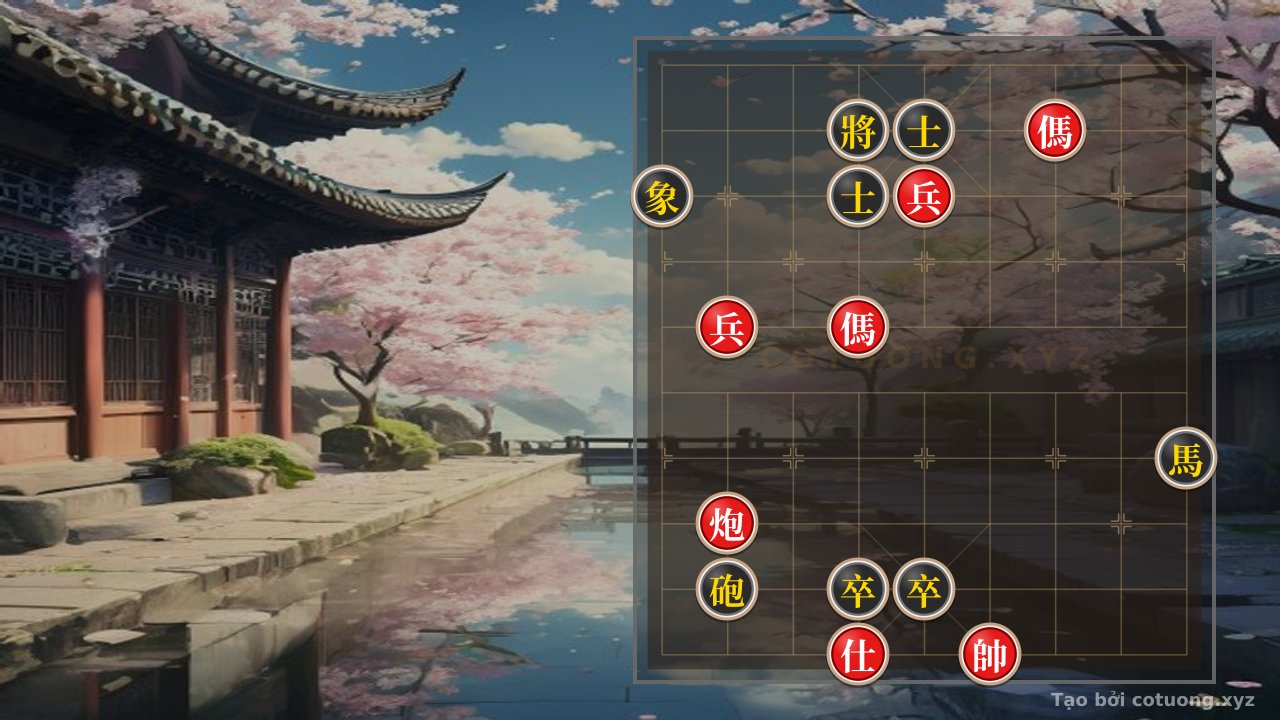 Thế cờ: Mysteries of Xiangqi: The Red Horse Roars, the Black General Appears - Breakthrough Tactics for Young Players — Cờ Tướng Online