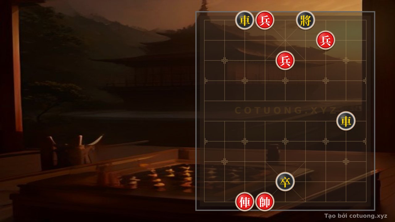 Thế cờ: Red Rook 'Divine Symbol' and Black Pawn 'Little Dragon' - Battle on File 3 Rank 10 — Cờ Tướng Online