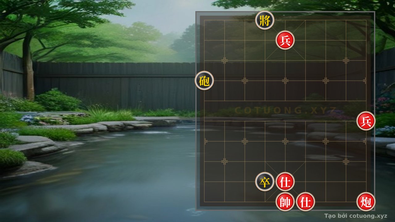 Thế cờ: Capturing Victory with the Cannon: The Red Strategy in the 'Misty Rain' Formation — Cờ Tướng Online