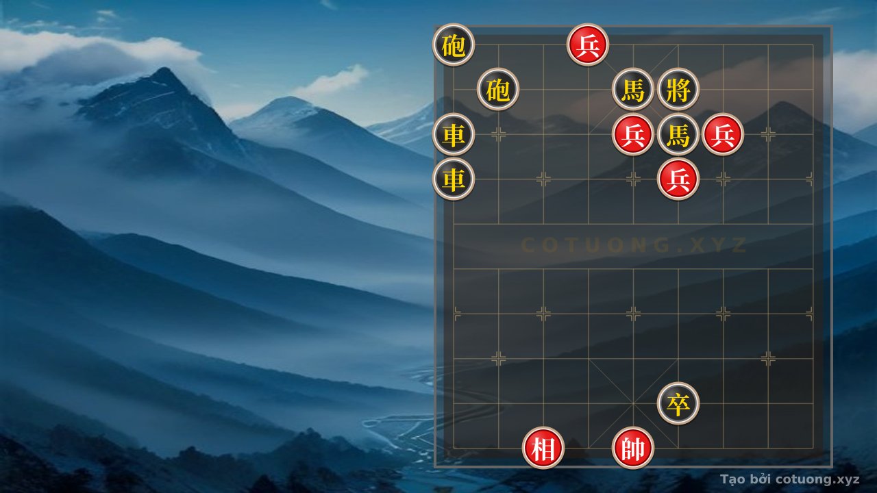 Thế cờ: Defensive Counterattack: Mastering the Red's Threat in This Formation — Cờ Tướng Online
