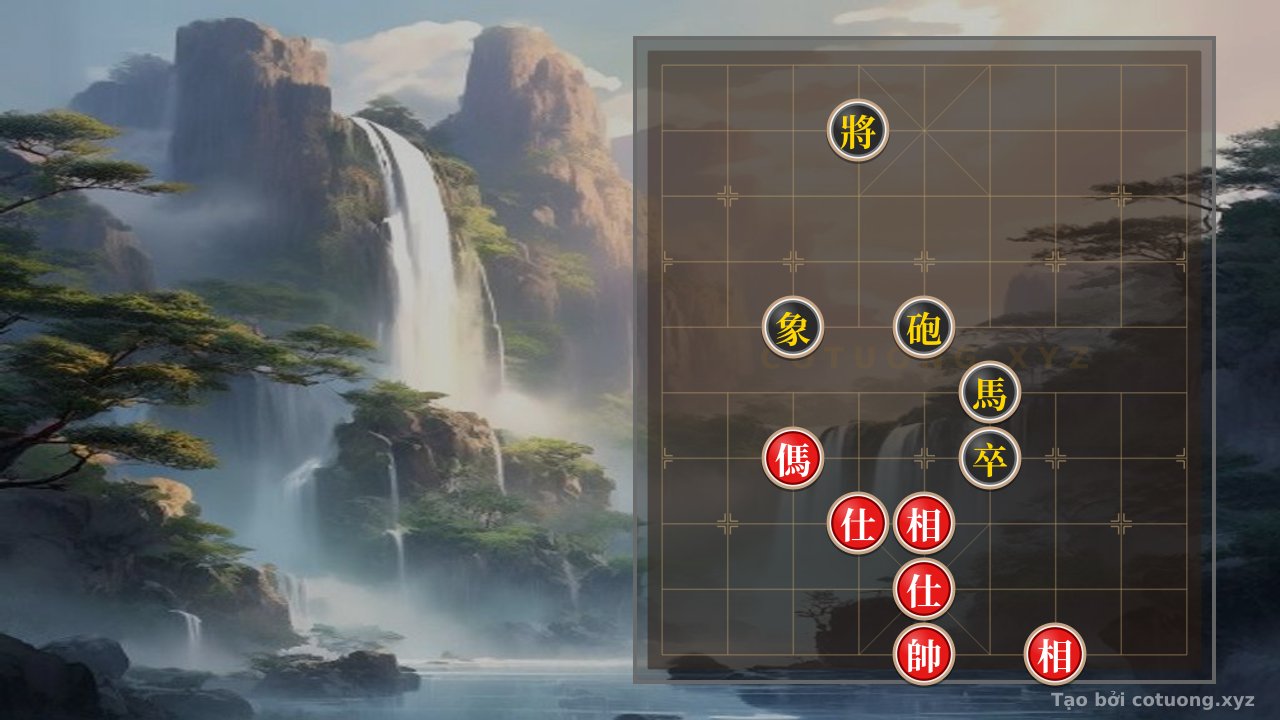 Thế cờ: Xiangqi: Solid Defense Against the Double Horse Formation — Cờ Tướng Online