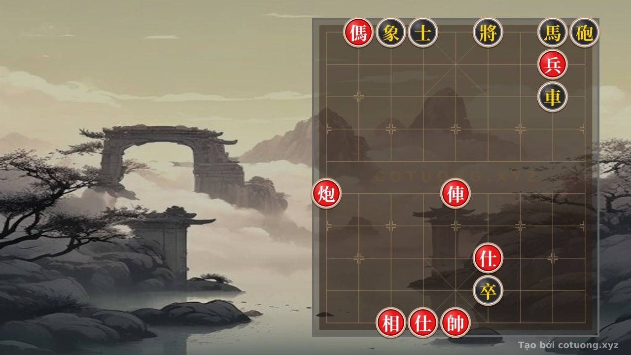 Thế cờ: Xiangqi: Move 'Horse Leap 8' - A Trap for the Black General — Cờ Tướng Online