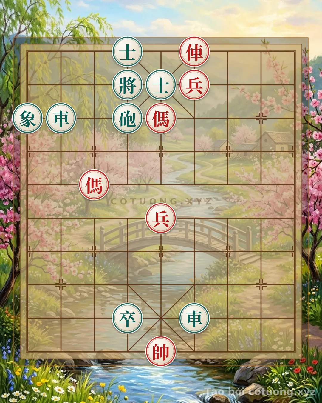 Challenge: Xiangqi: The 'Double Horse Attack' Strategy - The Grandmaster's Secret - Can you solve it?