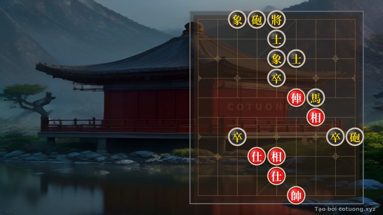 Thế cờ: Red-Black Chessboard: The Secrets of Every Move in a Simple Yet Challenging Position — Cờ Tướng Online