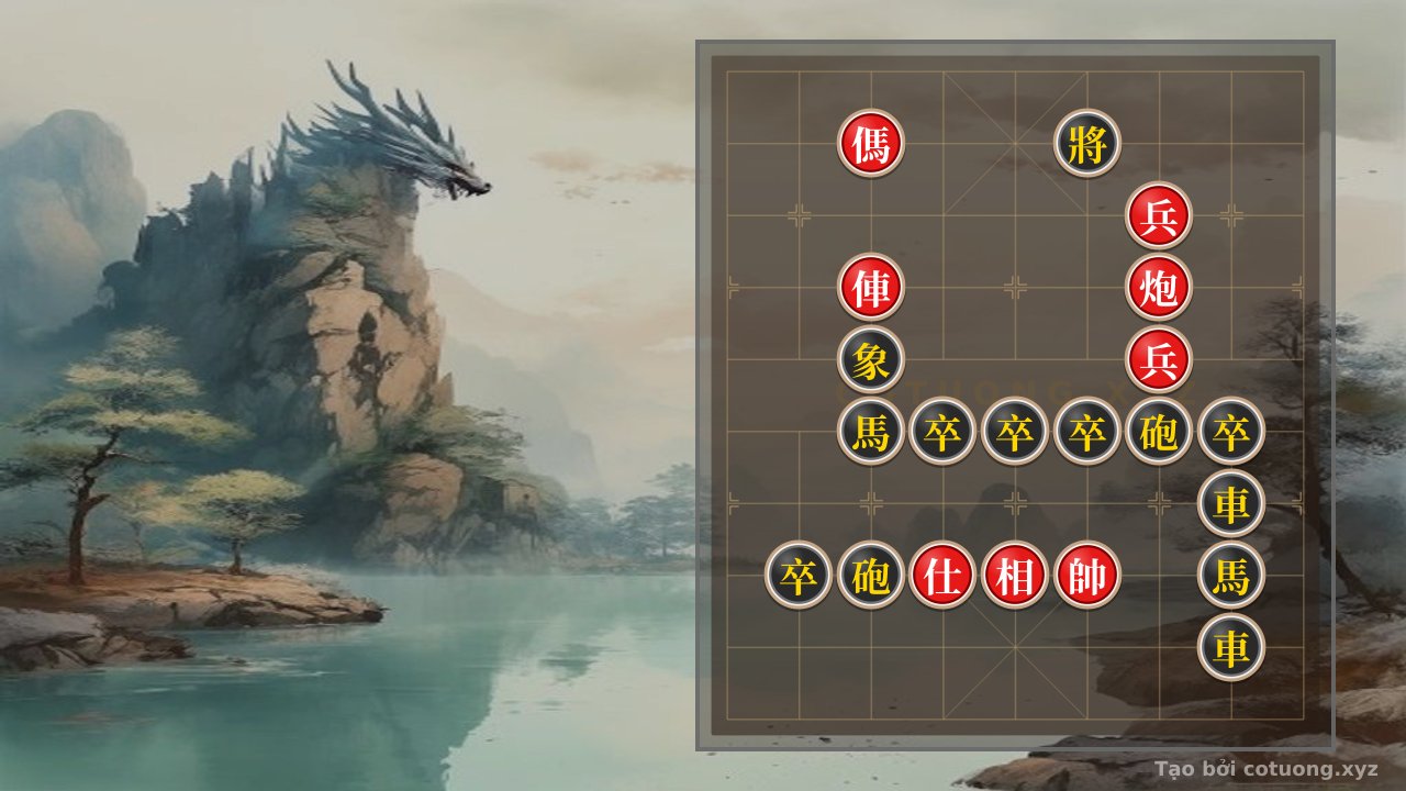 Thế cờ: The Miraculous Defense: How to Counter the Red Chariot's Move in the Double Horse Exchange Formation — Cờ Tướng Online