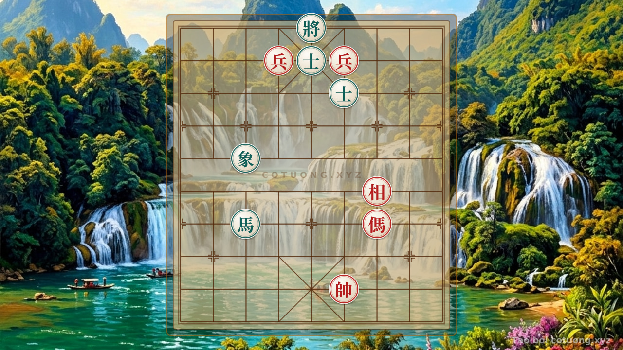 Thế cờ: Master's Secret: Double Horse Legs in a Level 1/10 Opening — Cờ Tướng Online